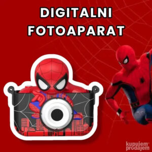 SPAJDERMEN digitalni fotoaparat za decu