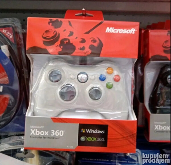 Dzojstik za xbox 360 beli