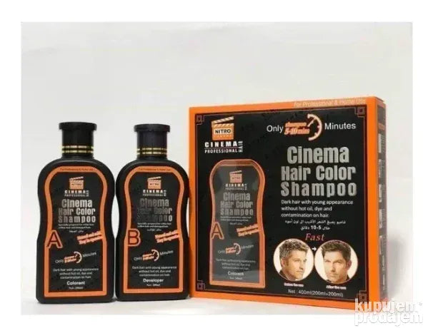 Cinema Hair Color Shampoo - Šampon protiv sive kose