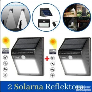 2 Solarna Led Reflektora (20 dioda)