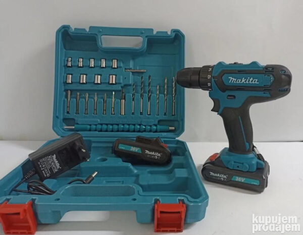 Makita strafilica 36V dve baterije alat