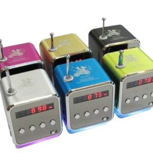 Prenosni zvucnik MP3-USB-FM Radio