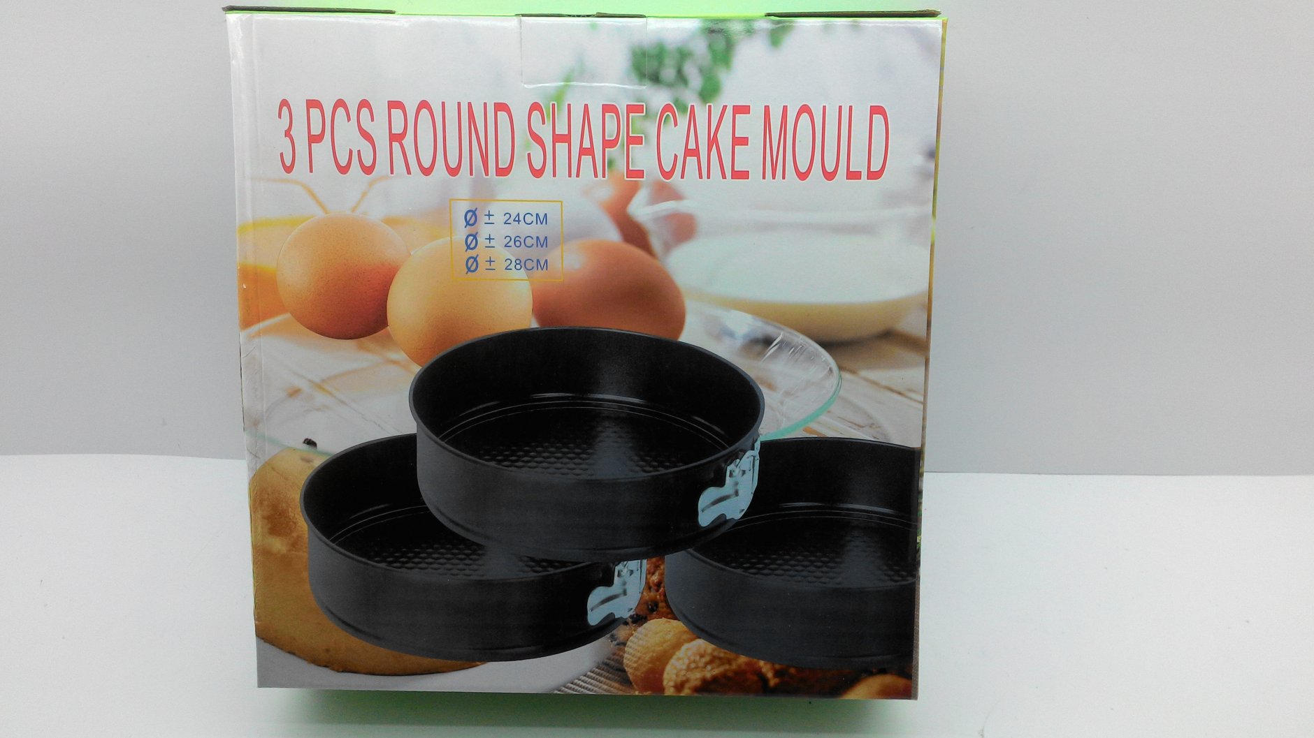 3 komada torta kalup