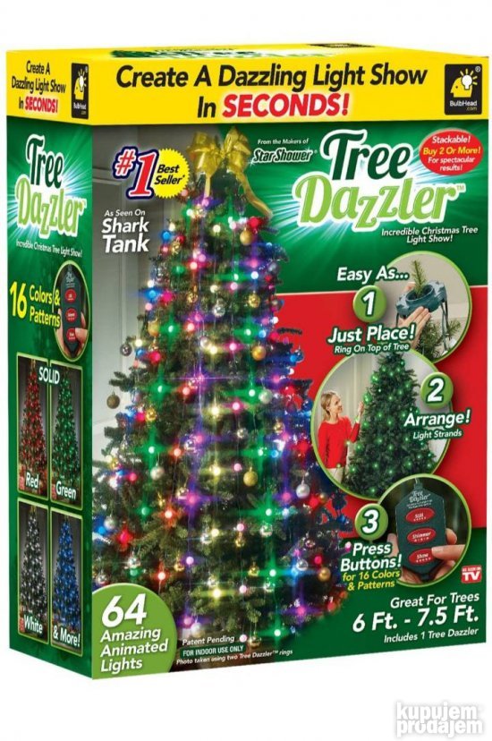 Sijalice za jelku Tree dazzler-Novogodisnje sijalice