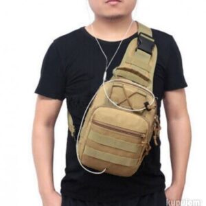 CHEST BAG Takticka torbica za preko ramena Mud