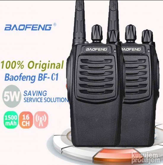 BAOFENG BF-C1/baofeng toki voki/set 2 kom