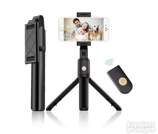 Selfi stap tripod selfie stalak sa daljinskim bluetooth K07