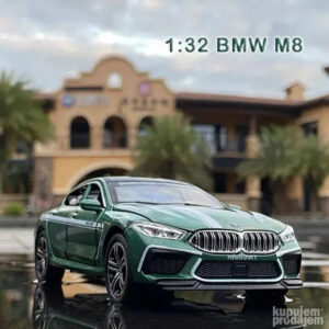 Bmw M8 Diecast 1/32 Zelena