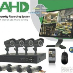 Komplet kamera za video nadzor SET 4 KOM AHD Security System