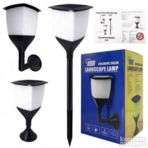 Solarna lampa za dvoriste Lampa menja boje Lampa za dvoriste