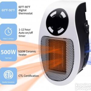 Mini grejalica 500w Prenosna grejalica Portable heater