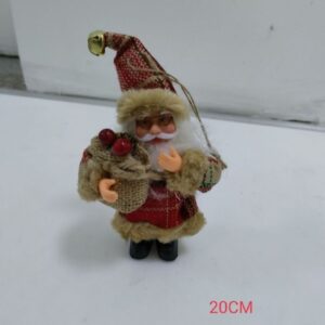 Novogodišnja figura Deda Mraz 16cm QW