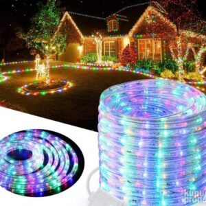 LED Crevo 20m Novogodisnje Lampice Crevo 20 m RGB