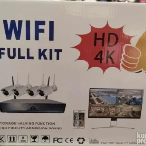 VIDEO nadzor - Bežični WiFi full kit HD 4K