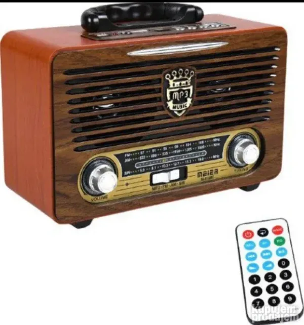 Retro radio Radio tranzistor - Retro USB Micro SD