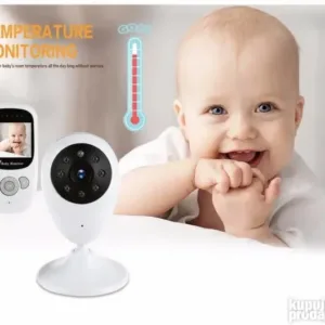 Baby monitor kamera 2.4"  sa ekranom i Temp senzorom  -Novo-