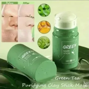 Green mask maska za čišćenje lica od zelenog čaja 2+1 Gratis