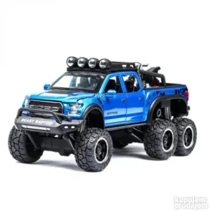 Ford Raptor Metalni sa efektom zvuka i svetla 6x6