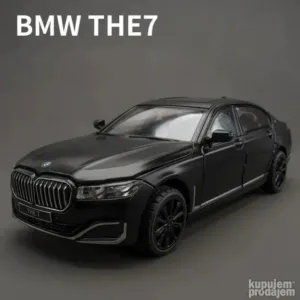 Bmw 7 Metalni 1/24 crna