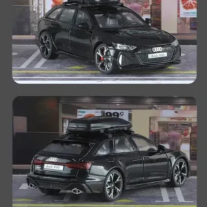 Audi RS6 metalni i muzicki 1/32 Crni