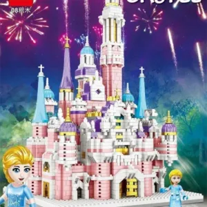 Veliki FROZEN zamak kockice tipa Lego 2607k+ figura Elsa