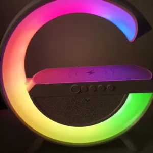 Google G RGB LED lampa zvucnik wireless punjac za telefon