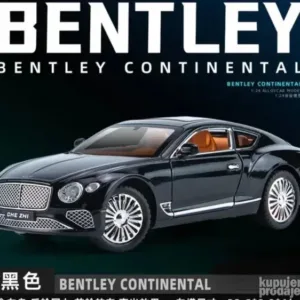 Bentley Continental GT 1:24 crni metalni auto