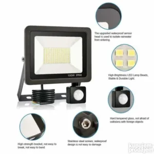 Led reflektor sa senzorom pokreta 10W 20W 30W