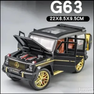 G63 Mercedes Benz 1/24 Crna