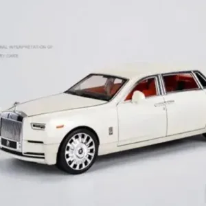 Rolls royce Phantom 1:20 Beli metalni auto