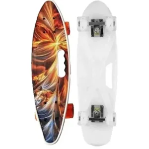 Skejtbord sa vatra slikom Penny board 65cm