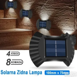 Solarne lampe Zidne lampe Lampe za dvoriste Fasadne lampe