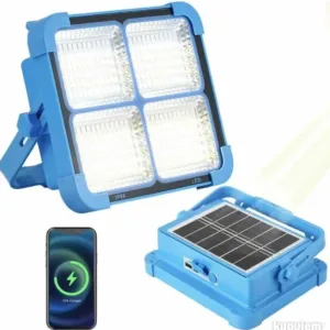 Solarna Punjiva LED lampa power bank vodootporan kamp