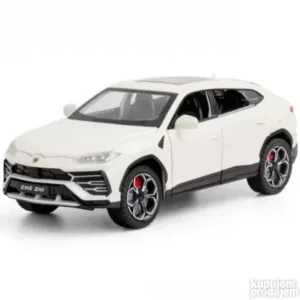 Lamborghini Urus beli metalni sa svetlom