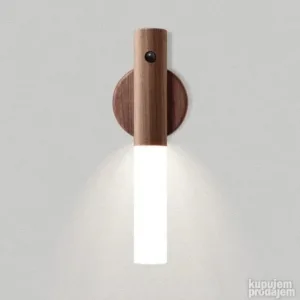 Lampa sa senzorom pokreta USB PUNJIVA lampa zidna/stona