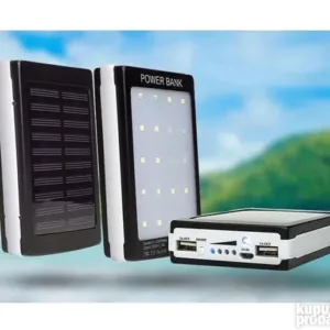 Power bank solarna baterija sa 2 USB-a 30000w