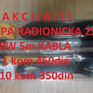 Lampa 220V 8W  Stek radionicka