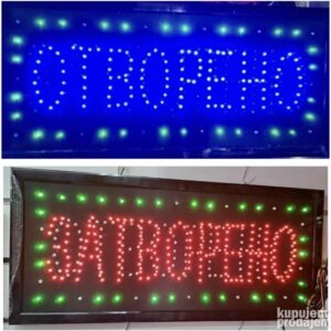 Led reklama otvoreno - zatvoreno