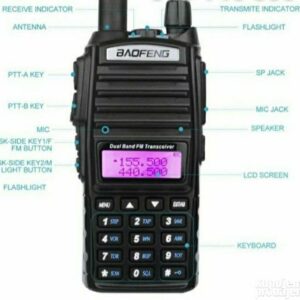 Toki voki radio stanica baofeng UV-82