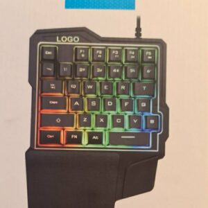 Gejmerska tastatura za jednu ruku sa RGB osvetljenjem