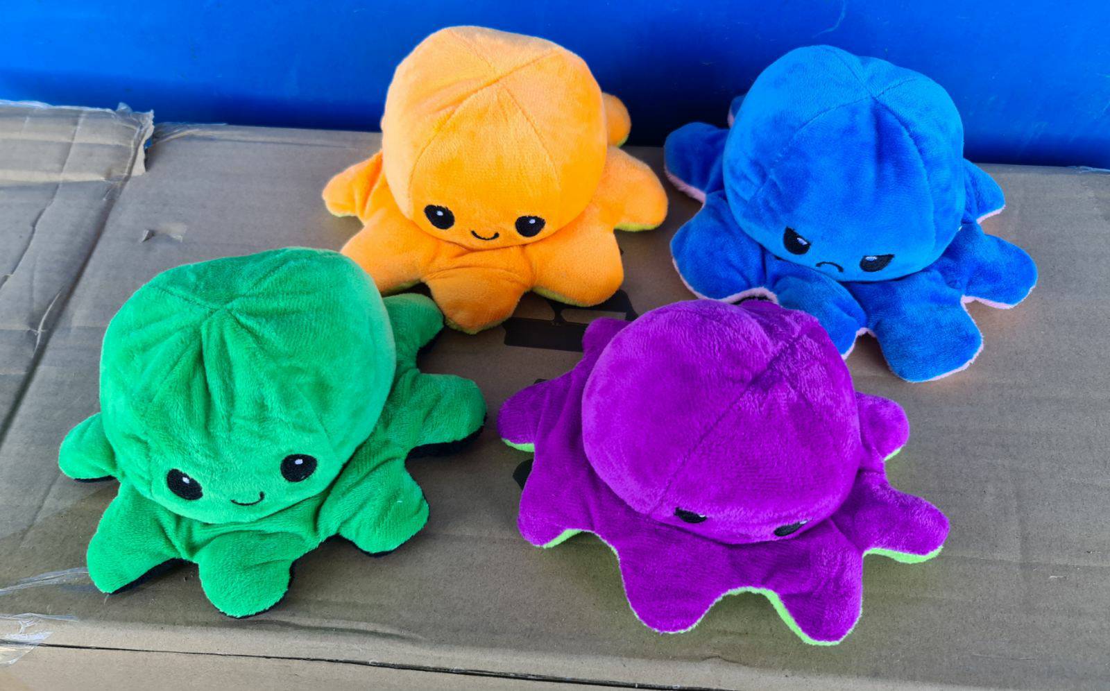 Hobotnica - plišana igračka sa dva lica - Slika 4