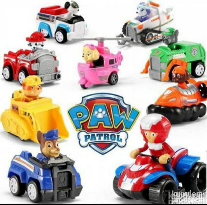 Devet patrolnih sapa sa auticima patrolne sape sa auticima - Slika 3