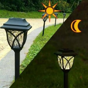 Solarna led lampa - svetlo za baštu - 6 komada