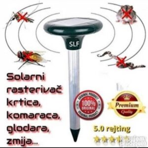 Rasterivac krtica miseva komarca gmizavca solarni zmija