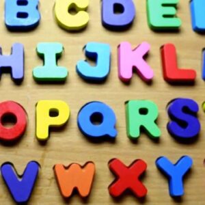 Drvena tabla sa slovima