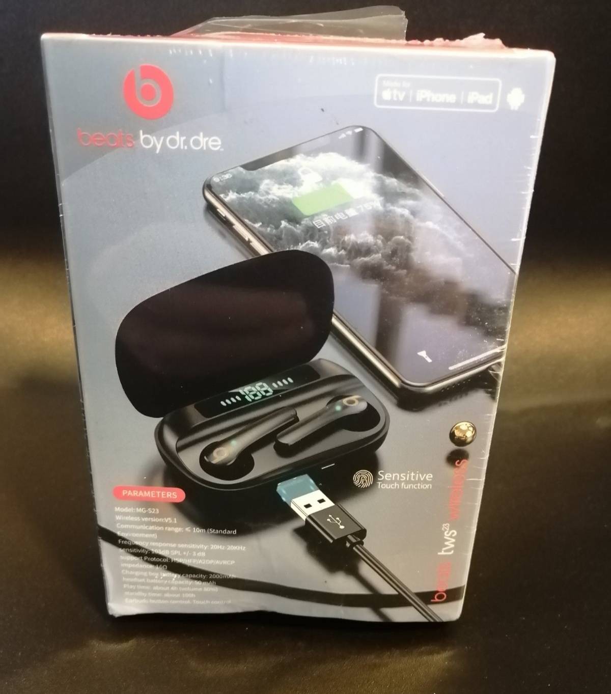 Bežične slušalice Beats sa futrolom za punjenje - Slika 2