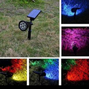 RGB solarna lampa