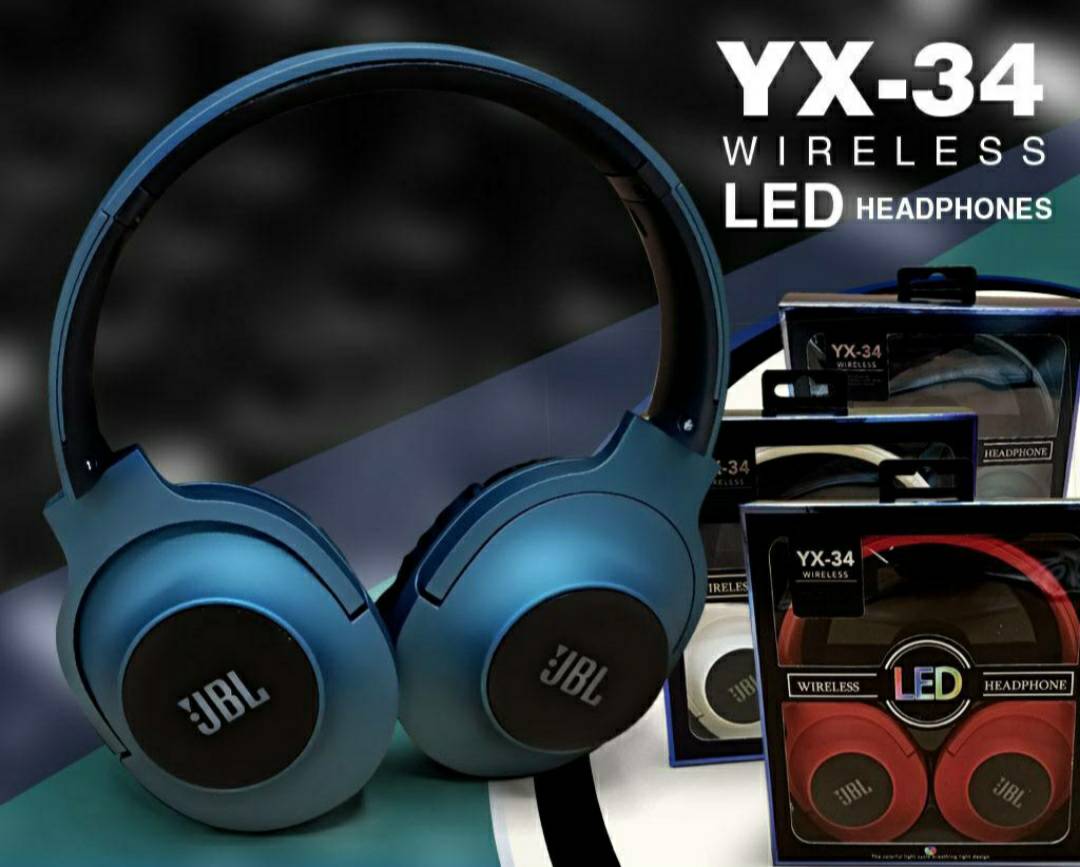 Bežične slušalice - JBL YX-34 - bluetooth - LED - Slika 2
