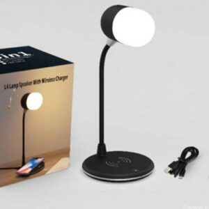 Bluetooth zvučnik + lampa + bežični punjač - 3 u 1 - L9