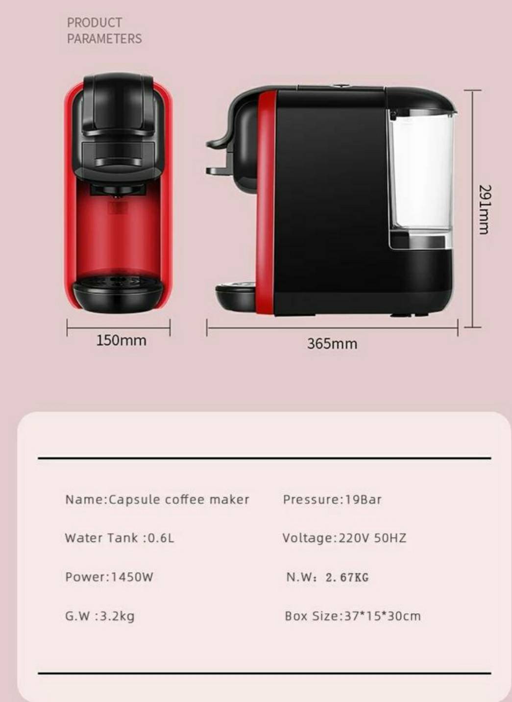 Aparat za kafu 3 u 1 - espresso , dolce gusto , nespresso - Slika 4